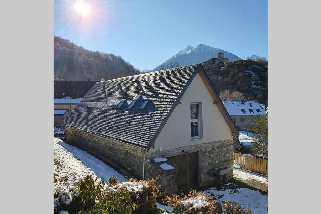 Grange Cornemuse Au Coeur Des Pyrenees Villa Beaucens Buitenkant foto