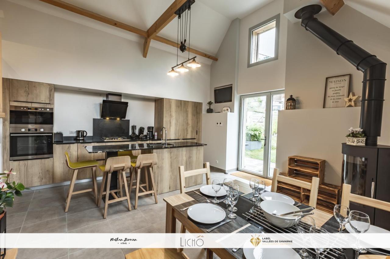 Grange Cornemuse Au Coeur Des Pyrenees Villa Beaucens Buitenkant foto